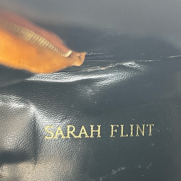 Sarah Flint Perfect Zip Bootie 30 In Cognac Suede Size IT 37.5/US 7.5 - Picture 9 of 15